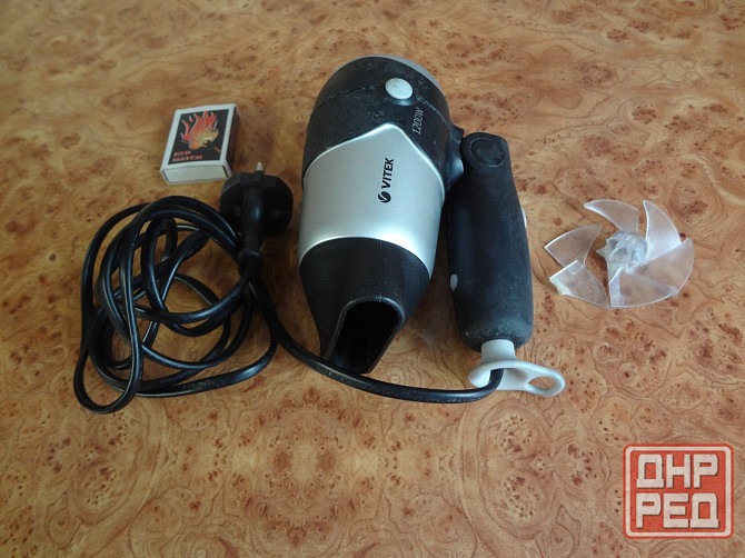 Фен для волос Vitek 1200 W Луганск - изображение 2