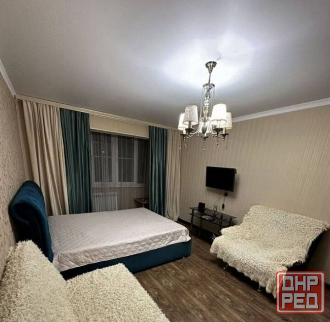 Сдаю однокомнатную квартиру 38 м² этаж 4/9. город Донецк, Куйбышевский район ориентир Азотный Донецк - изображение 2