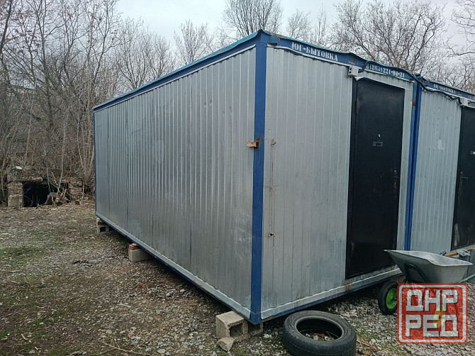 Продам бытовки металлические б/у Донецк - изображение 4