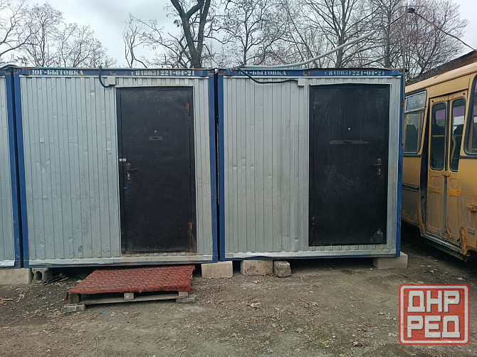 Продам бытовки металлические б/у Донецк - изображение 3