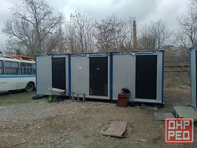 Продам бытовки металлические б/у Донецк - изображение 1