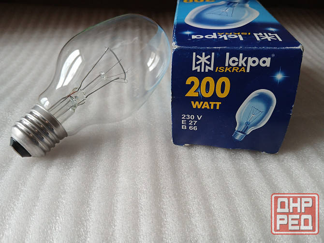 Лампа накаливания 200Вт Донецк - изображение 1