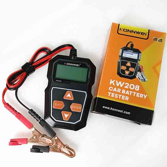 Тестер аккумуляторных батарей автомобилей Konnwei KW208 Донецк