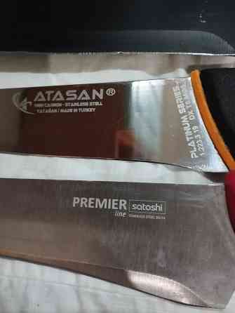 Ножи кухонные--satoshi--4штуки. webber-1шт. atasan-1шт. Донецк