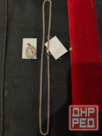 Цепочка Серебро в позолоте. Донецк - изображение 4