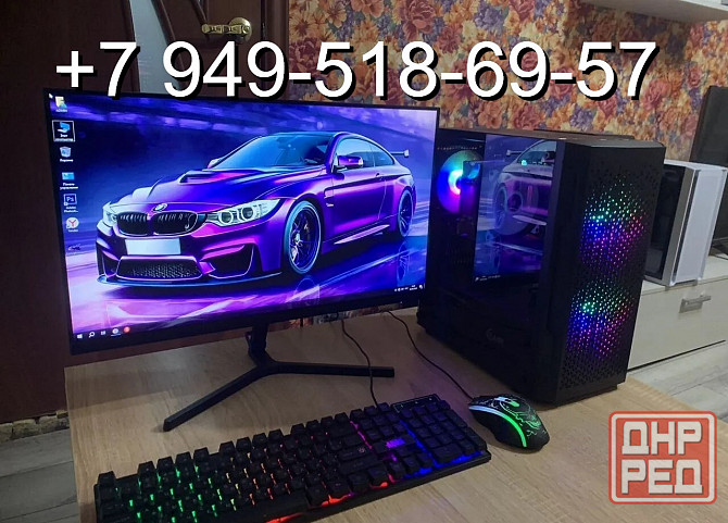 Новый Пк Intel i5-12400f DDR4-32Gb NVME-512GB Донецк - изображение 1