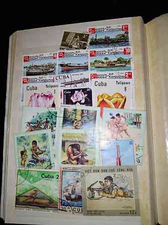 Продаю марки альбомами, по странам, по рубрикам или по-штучно. Макеевка