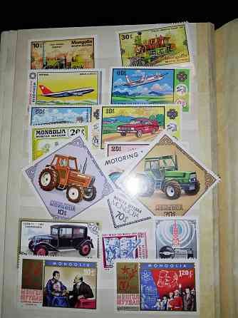 Продаю марки альбомами, по странам, по рубрикам или по-штучно. Макеевка