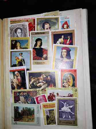 Продаю марки альбомами, по странам, по рубрикам или по-штучно. Макеевка