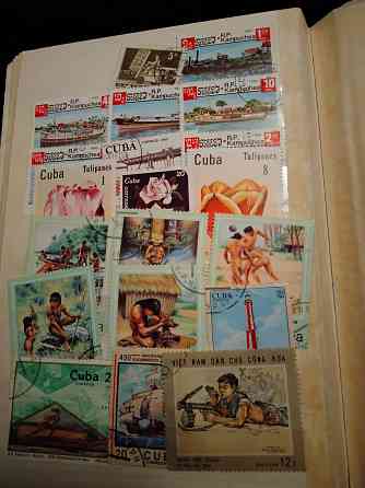 Продаю марки альбомами, по странам, по рубрикам или по-штучно. Макеевка