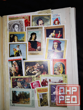 Продаю марки альбомами, по странам, по рубрикам или по-штучно. Макеевка - изображение 2