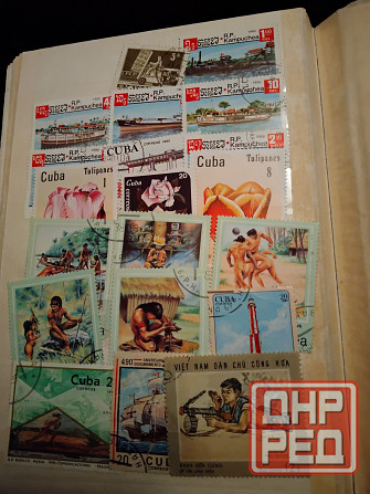 Продаю марки альбомами, по странам, по рубрикам или по-штучно. Макеевка - изображение 4