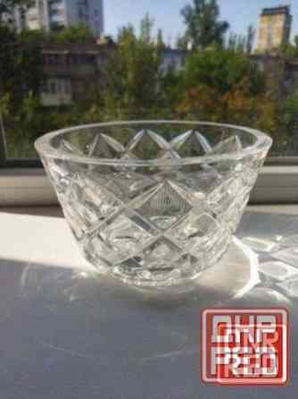 Большая хрустальная салатница Донецк