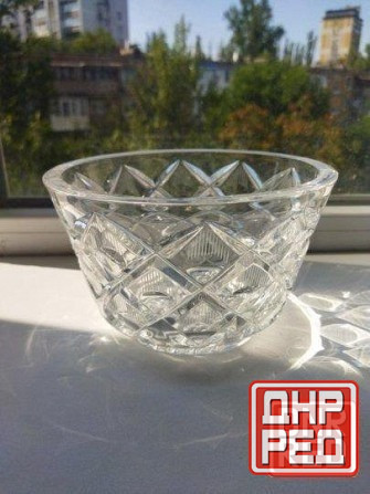 Большая хрустальная салатница Донецк - изображение 5