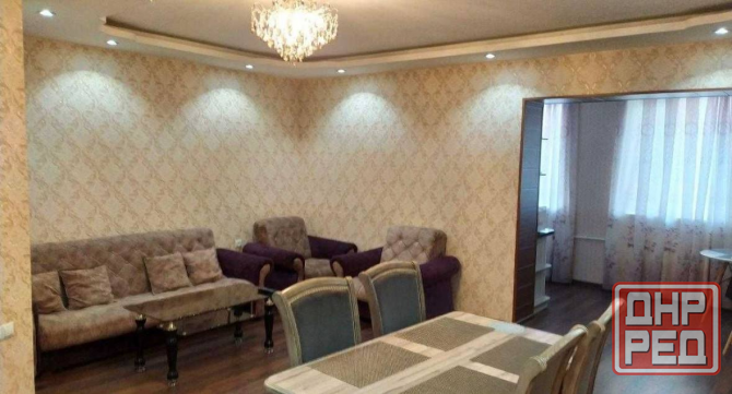 Сдаётся 3-комнатная квартира на ул. Раздольная. Только на долгий срок! Донецк - изображение 1