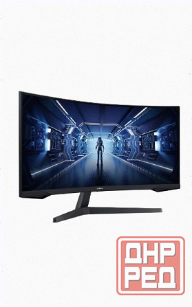 Игровой [арт-6364] монитор 34" Samsung Odyssey G5 C34g55twwi, 3440х1440, 165 гц, Va, изогнутый, черн Макеевка - изображение 4