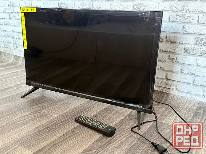 Телевизор, тонкие рамки, BQ 32F38B черный, диагональ экрана 32", HD, 50/60 Гц. Донецк - изображение 1