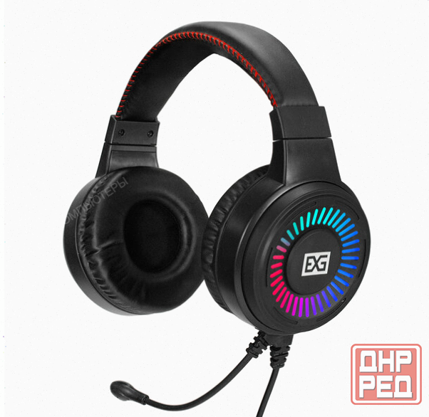 Полноразмерные [арт-1110] игровые наушники с микрофоном (гарнитура) Exegate Gaming Hs-520g (Usb, 2x3 Макеевка - изображение 1