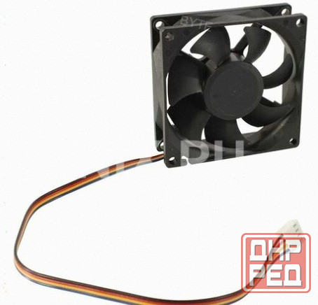 Вентилятор (ар:арт-3887) Gembird 80x80x25mm D8025hm-4 Макеевка - изображение 3