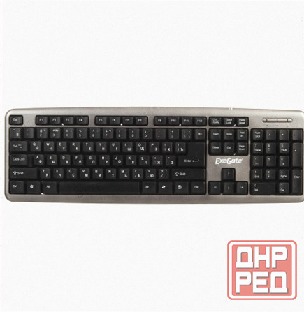 Клавиатура (ар:арт-3793) Exegate Ly-401 Silver (Ex264086rus) Ex264086rus Макеевка - изображение 1