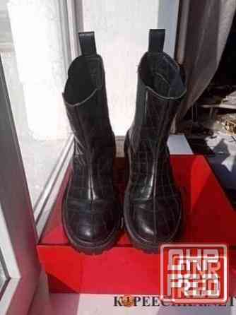 Полусапоги 36 (23) р. кожаные на девочку ожаные Донецк