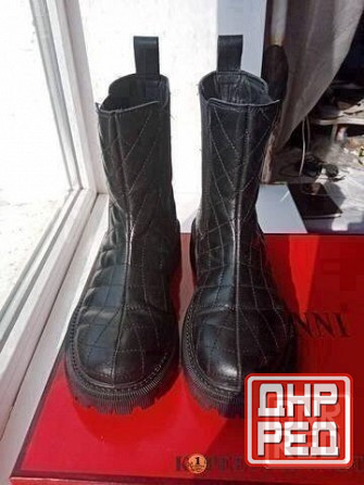 Полусапоги 36 (23) р. кожаные на девочку ожаные Донецк - изображение 2