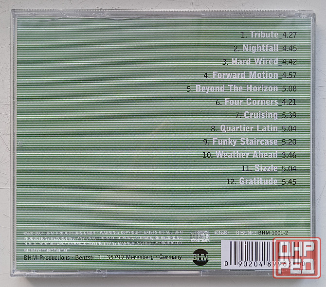 Mezzoforte (2004) Forward Motion - CD, фирменный (EU) Макеевка - изображение 2