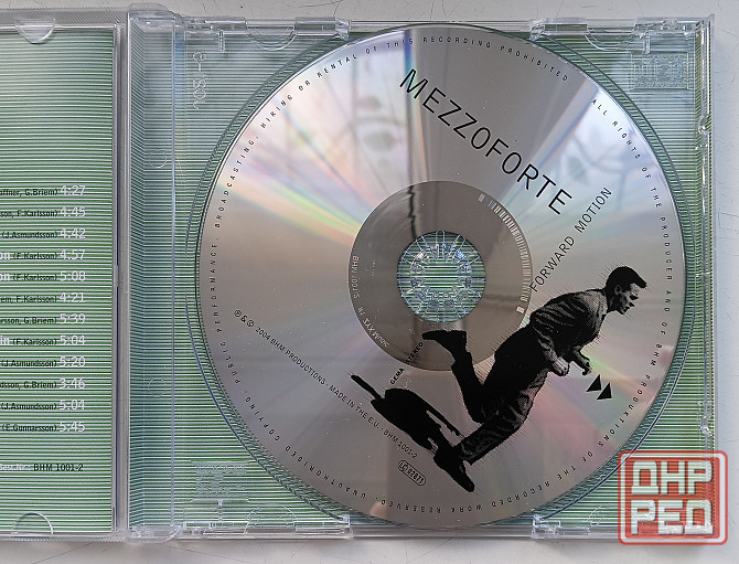 Mezzoforte (2004) Forward Motion - CD, фирменный (EU) Макеевка - изображение 3