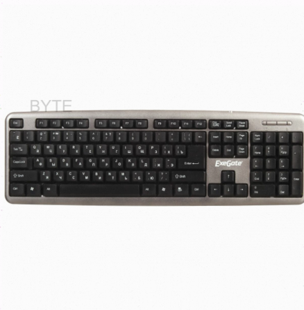 Клавиатура (арт:арт-3852) Exegate Ly-401 Silver (Ex264086rus) Ex264086rus Макеевка