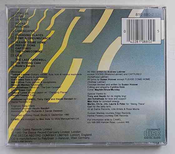 Camel (1981) Nude - CD, фирменный (Germany) Макеевка