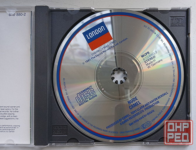 Camel (1981) Nude - CD, фирменный (Germany) Макеевка - изображение 3