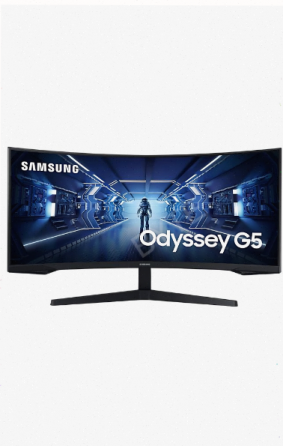 Игровой - арт-5748 монитор 34" Samsung Odyssey G5 C34g55twwi, 3440х1440, 165 гц, Va, изогнутый, черн Макеевка