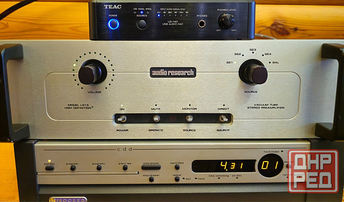 Топ Audio Research LS15 - предварительный ламповый усилитель Донецк - изображение 5
