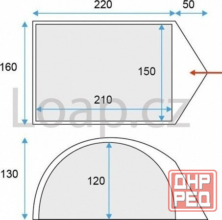 Палатка туристическая 2-х местная LOAP Донецк - изображение 7