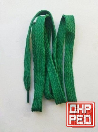 Шнурки для обуви зелёные Донецк - изображение 1