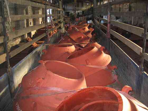 Запчасти к дробилке щековой, конусной, молотковой и т.п. сталь 110г13л Донецк