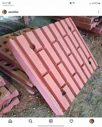 Запчасти к дробилке щековой, конусной, молотковой и т.п. сталь 110г13л Донецк