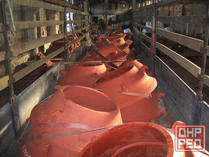 Запчасти к дробилке щековой, конусной, молотковой и т.п. сталь 110г13л Донецк - изображение 1