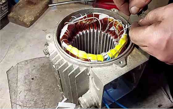 Ремонт (перемотка) электродвигателя переменного тока Донецк