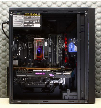 Игровой (арт:арт-4344) компьютер Byte-Apexstrike | Ryzen 5 4500 | 500w | Ssd 480gb | Ddr4 16 гб | Ge Донецк