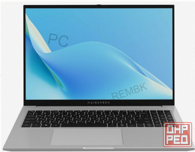Ноутбук (арт-4344) Maibenben M16b-R343um 16" Wuxga Ips, Amd R3-4300u, 8gb, 512gb Ssd, Linux, серебри Донецк - изображение 2