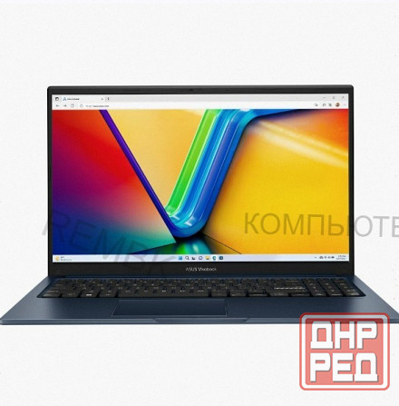 Ноутбук - арт-8352 Asus Vivobook 15 X1504va-Bq590 90nb13y1-M00x70 синий Донецк - изображение 1