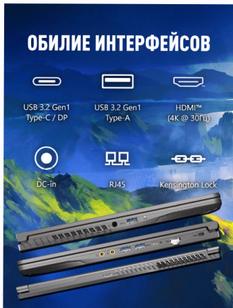 Ноутбук (ар:арт-4984) игровой Msi Thin 15 B13uc-3287xru Intel Core I5-13420h, 16гб, 1 тб, Nvidia Gef Донецк