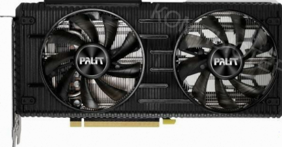 Видеокарта (арт-2671) Palit Nvidia Geforce Rtx 3060 Ti Dual Oc Pci-E 8192mb Gddr6 256 (Ne6306ts19p2- Донецк
