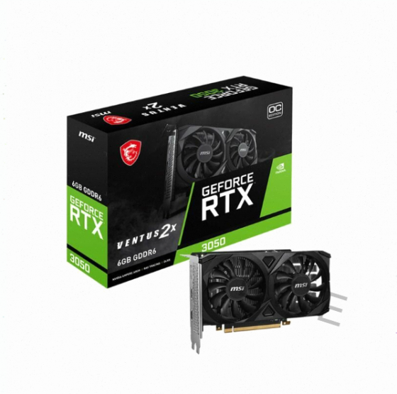 Видеокарта - арт-5117 Msi Geforce Rtx 3050 Ventus 2x 6g Oc Донецк