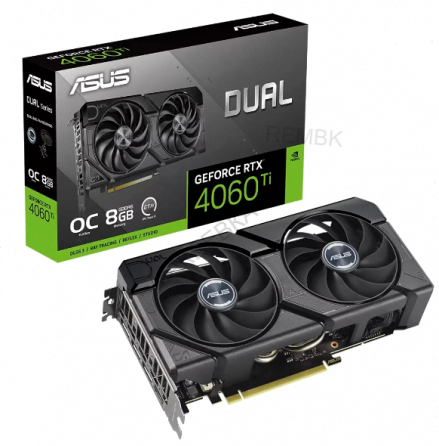 Видеокарта (арт-4196) Asus Nvidia Geforce Rtx 4060 Ti 8gb Dual-Rtx4060ti-O8g-Evo/Rtx4060ti, Hdmi, Dp Донецк