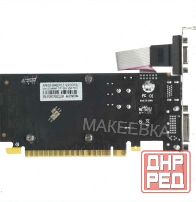 Видеокарта - арт-3357 Nvidia Geforce Gt 610 2gb Af610-2048d3l5-V3 Донецк - изображение 3