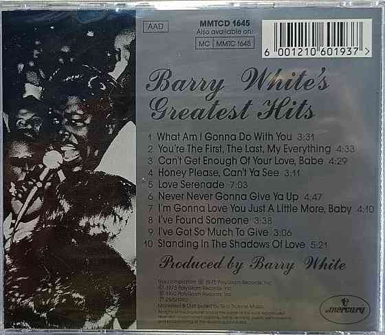 CD диск Barry White - Greatest Hits - Донецк