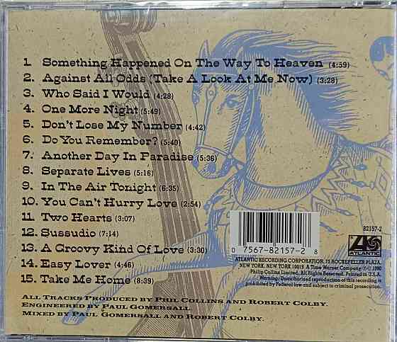 CD диск Phil Collins - Serious Hits - Live - Донецк