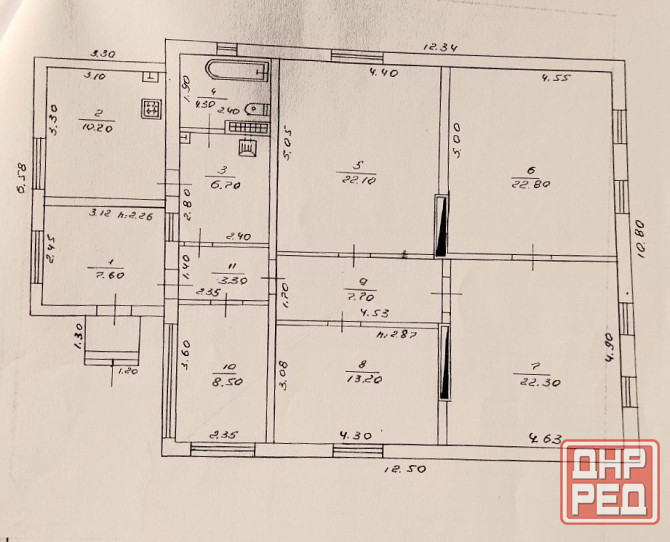 Продам уютный дом 120 м2 ж/д Донецк - изображение 10